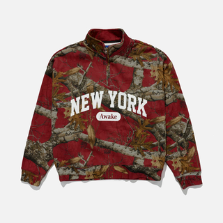 NEW YORK ARCH QUARTER ZIP - MERLOT