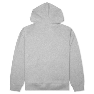 OLD ENGLISH HOODIE - HEATHER GREY
