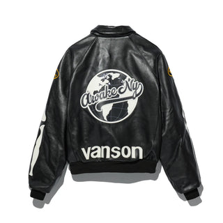 VANSON STADIUM TEAM JACKET - BLACK