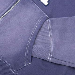 COLLEGIATE ARCH ZIP HOODIE - PURPLE