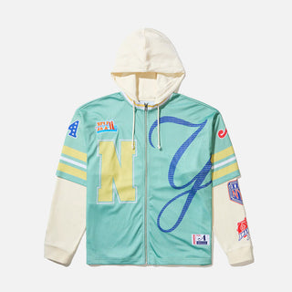 HEADCRACK CHAMPS JERSEY ZIP HODDIE - GREEN