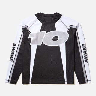 MESH RACER JERSEY - BLACK
