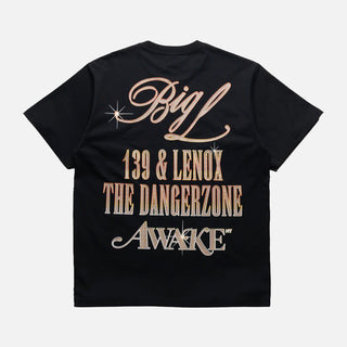 BIG L X AWAKE NY EBONICS TEE - BLACK