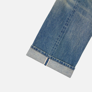 TYPE 00 15OZ SELVEDGE DENIM PANT - WASHED INDIGO