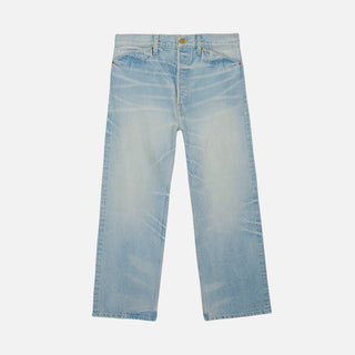 TYPE 00 15OZ SELVEDGE DENIM PANT - LIGHT WASH INDIGO