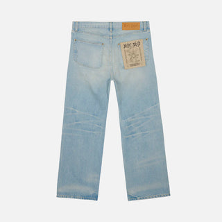 TYPE 00 15OZ SELVEDGE DENIM PANT - LIGHT WASH INDIGO