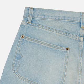 TYPE 00 15OZ SELVEDGE DENIM PANT - LIGHT WASH INDIGO