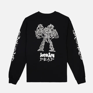 SKULL MECH LONG SLEEVE - BLACK