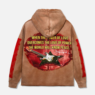 VOODOO CHILD HOODIE - BROWN