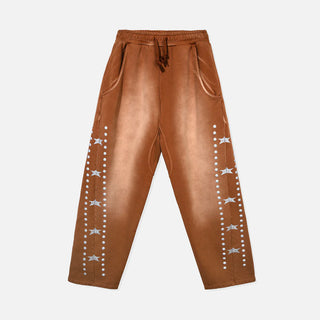 EZY RYDER SWEATPANTS - BROWN