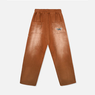 EZY RYDER SWEATPANTS - BROWN