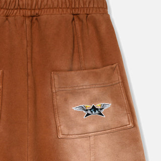EZY RYDER SWEATPANTS - BROWN