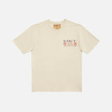 TEXTILES TEE PRINTED - CREAM