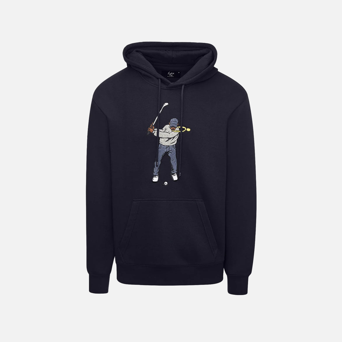 CORE FLEECE HOODIE SWINGMAN - BLACK