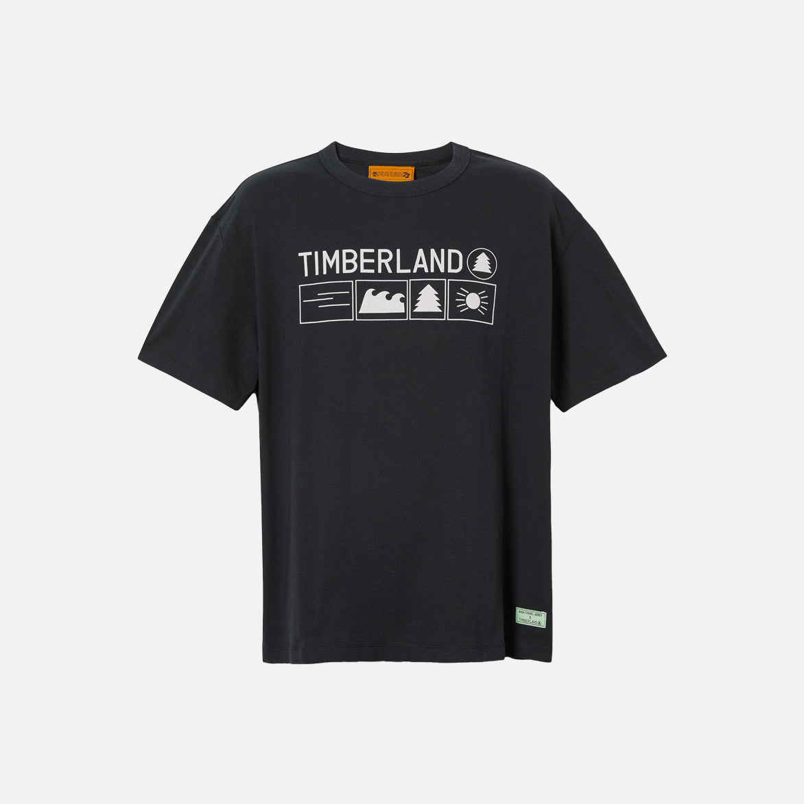 Timberland Men's x Nina Chanel Abney T-Shirt in Black, Size: XL