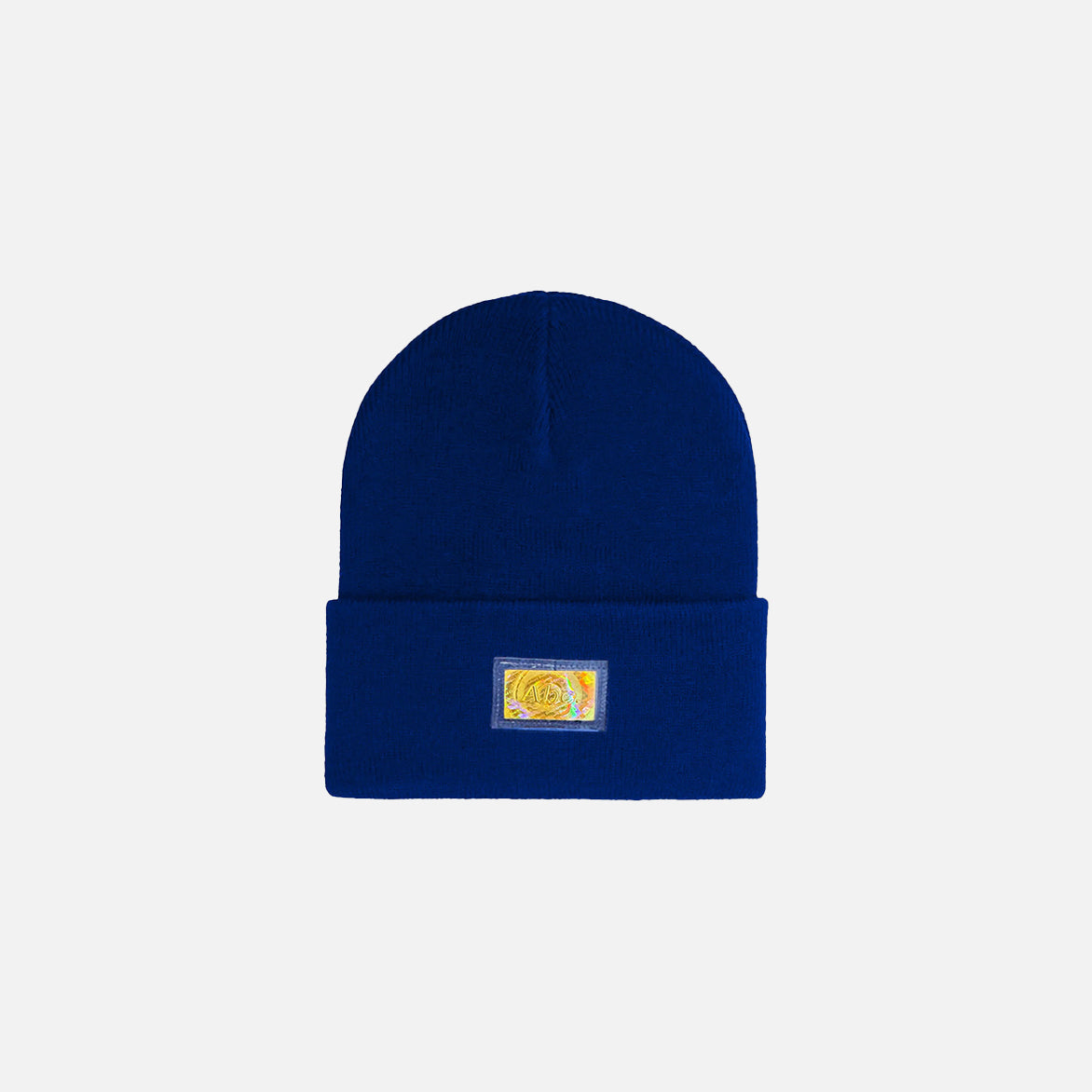 ABC 123 HOLOGRAM BEANIE - BLUE