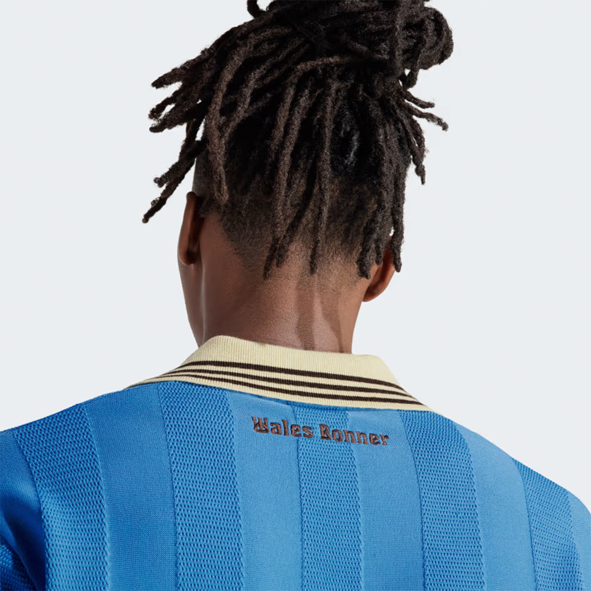 WALES BONNER X ADIDAS KNIT FTBL L/S - LUCKY BLUE