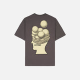 BRAIN GROWTH T-SHIRT - CONCRETE