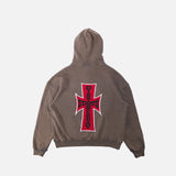 EAGLE HOODIE - VINTAGE BROWN