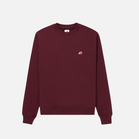 MADE IN USA CORE CREW - BURGUNDY