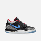 JORDAN LEGACY 312 LOW (GS) - BLACK / VALOR BLUE