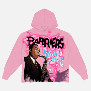 CHARLIE PARKER HOODIE - PINK