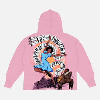 CHARLIE PARKER HOODIE - PINK
