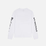 CONSCIOUS CONTROL LS T-SHIRT - WHITE