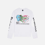CONSCIOUS CONTROL LS T-SHIRT - WHITE