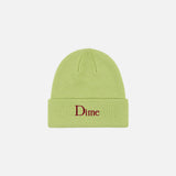 CLASSIC WOOL FOLD BEANIE - LIME