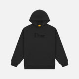 CLASSIC CHENILLE LOGO HOODIE - BLACK