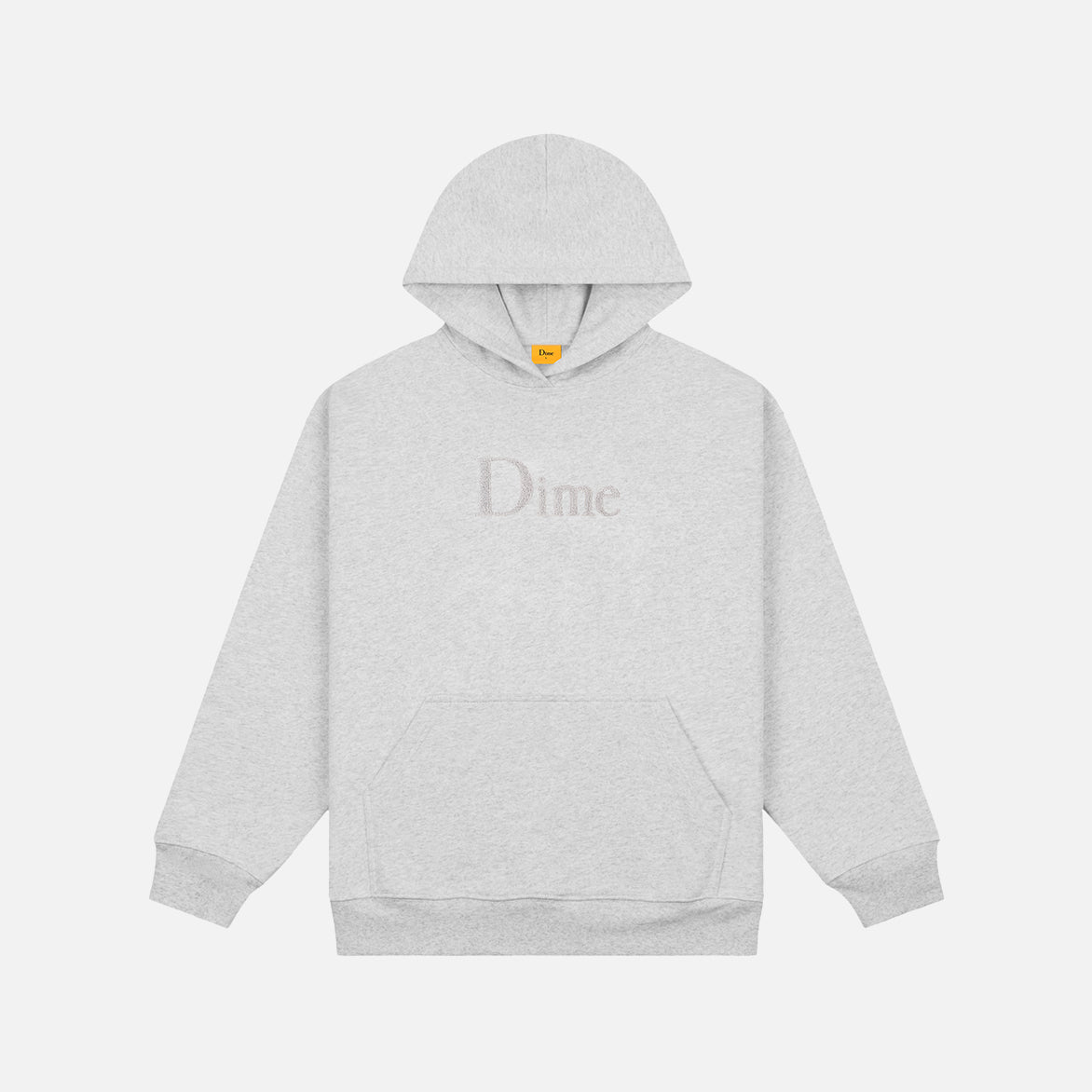 CLASSIC CHENILLE LOGO HOODIE - GREY