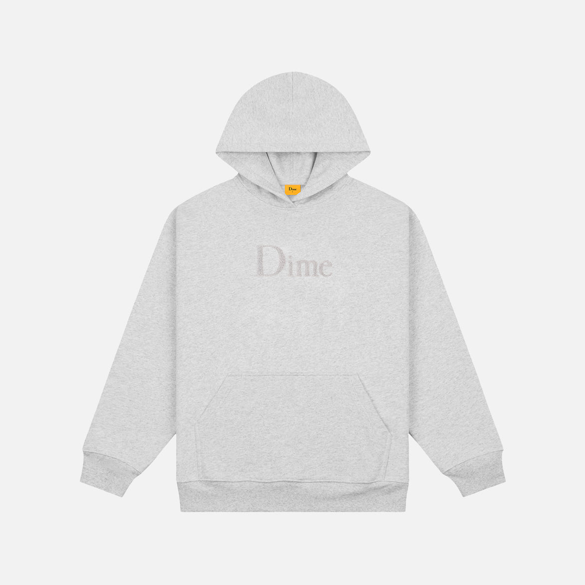 CLASSIC CHENILLE LOGO HOODIE - GREY