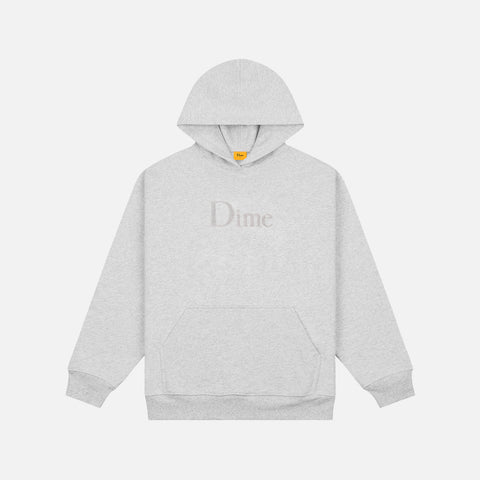 CLASSIC CHENILLE LOGO HOODIE - GREY