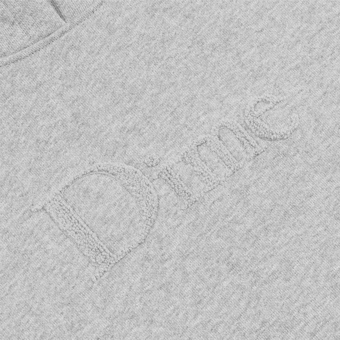 CLASSIC CHENILLE LOGO HOODIE - GREY