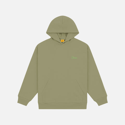 CLASSIC SMALL LOGO HOODIE - ARMY GREEN