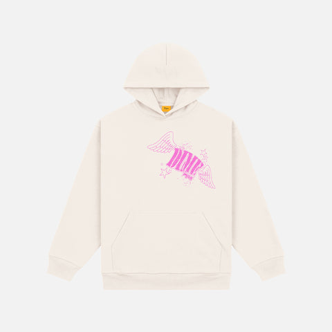 WINGS HOODIE - BONE