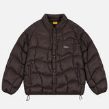 MIDWEIGHT WAVE PUFFER JACKET - ESPRESSO