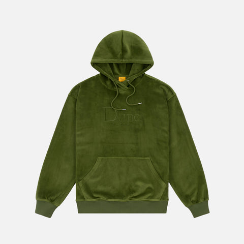 CLASSIC VELOUR HOODIE - GREEN