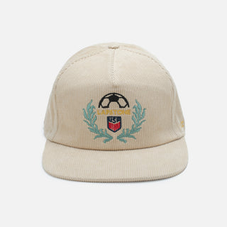 LAPSTONE X USMNT CORDUROY SNAPBACK - CREAM