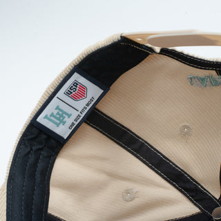 LAPSTONE X USMNT CORDUROY SNAPBACK - CREAM