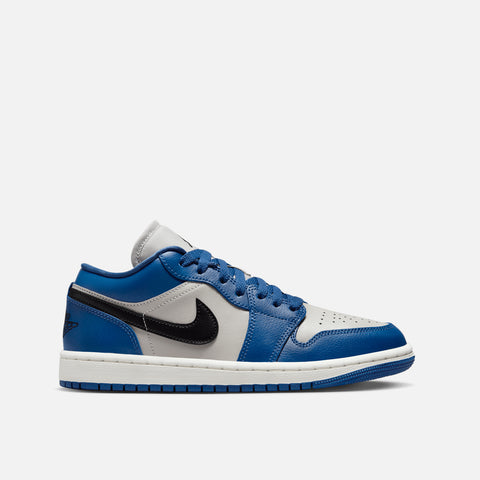 WMNS AIR JORDAN 1 LOW - GREY / BLUE / BLACK