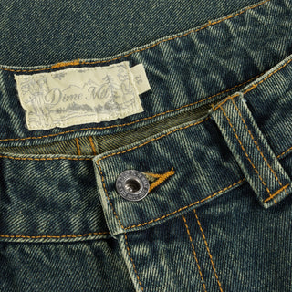 BAGGY DENIM PANTS - SANDBLASTED PINE