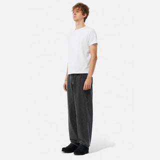 BAGGY DENIM PANTS - KNOWMATIC BLACK