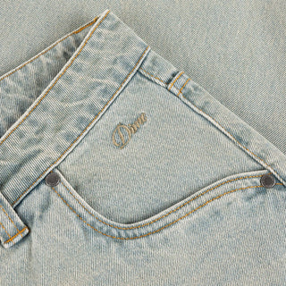 BAGGY DENIM PANTS - SANDBLASTED SKY BLUE