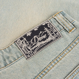 BAGGY DENIM PANTS - SANDBLASTED SKY BLUE