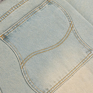 BAGGY DENIM PANTS - SANDBLASTED SKY BLUE