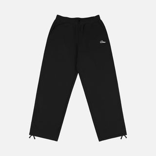 CURSIVE SMALL LOGO SWEATPANTS - BLACK
