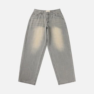 BAGGY DEMIN PANTS - SANDBLASTED DESERT