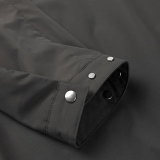 TWO TONE WINDBREAKER - CHARCOAL